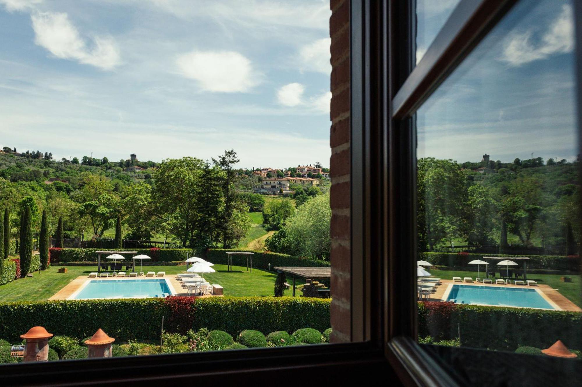 Agriturismo Casal Gheriglio Lucignano Bagian luar foto