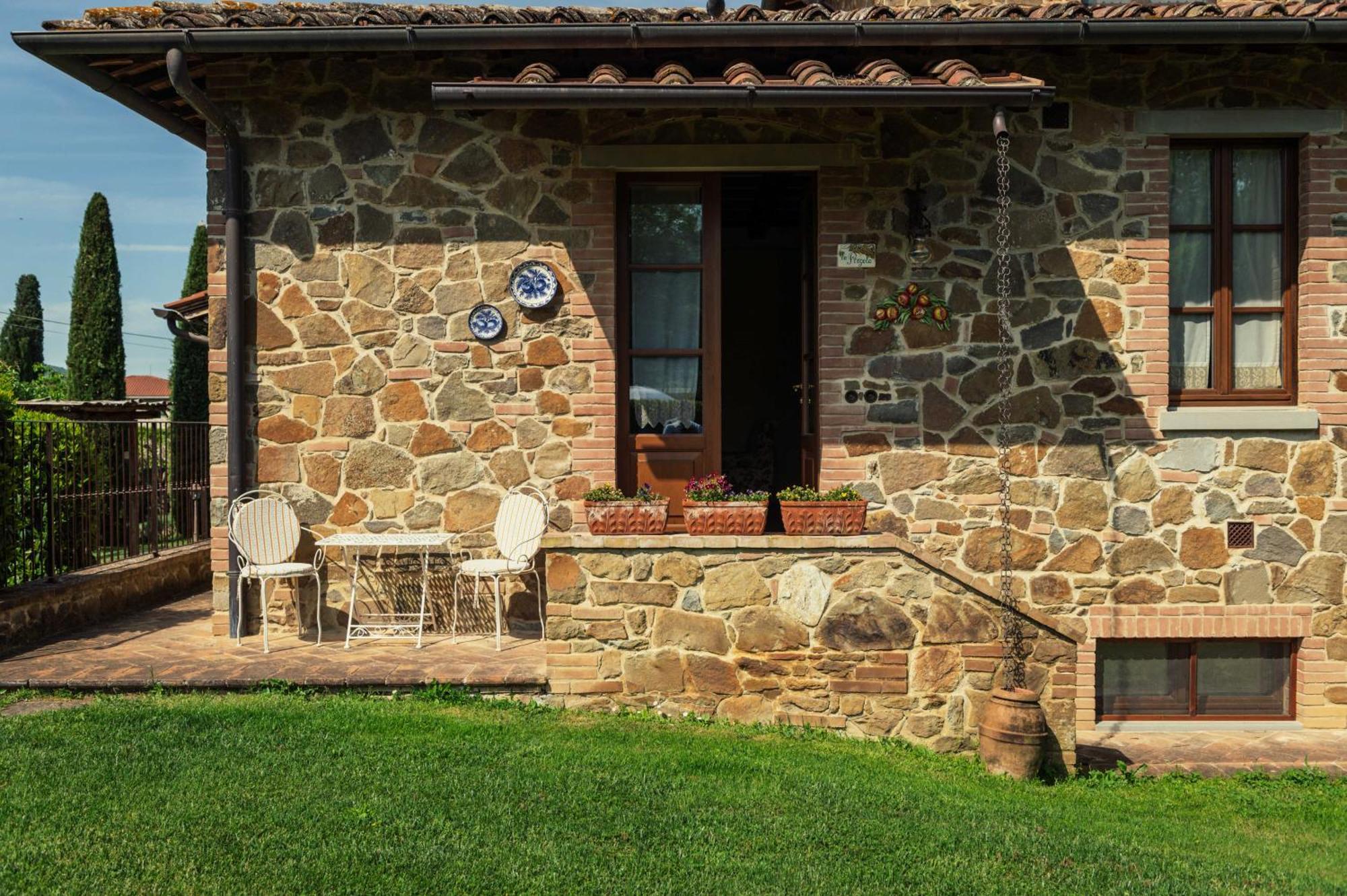 Agriturismo Casal Gheriglio Lucignano Bagian luar foto